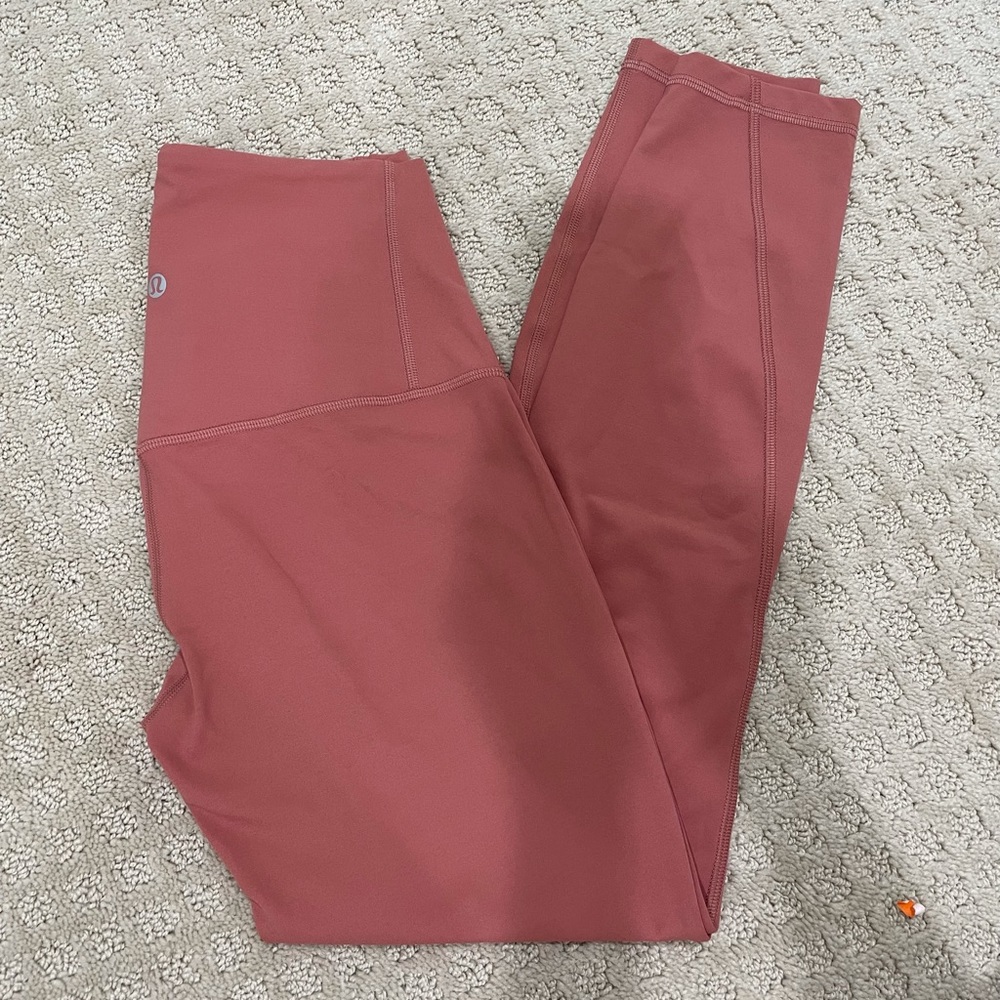 Lululemon pink align leggings size 6!